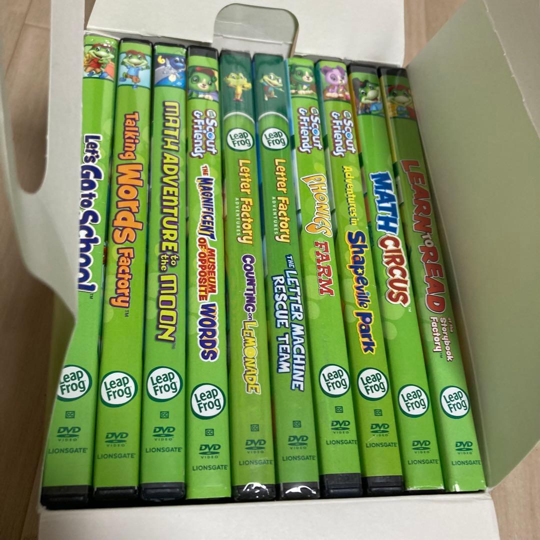 キッズ・ファミリー Leapfrog 10-Dvd Mega Pack