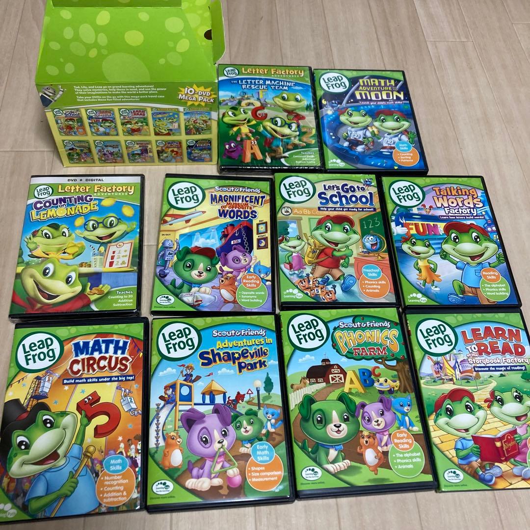 キッズ・ファミリー Leapfrog 10-Dvd Mega Pack