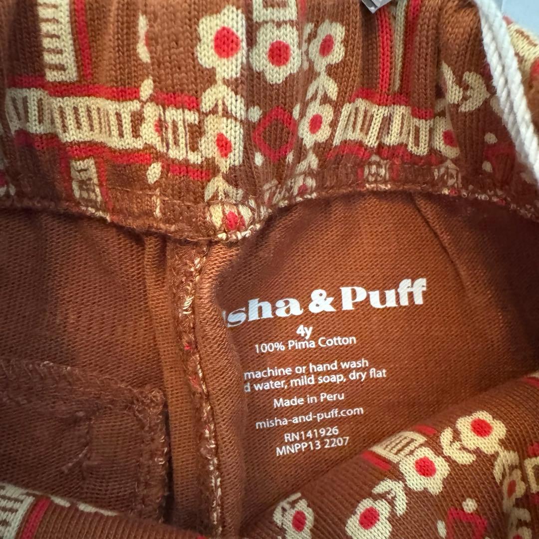 Misha and Puff 花鉄 Sailor Pants 4y 新品