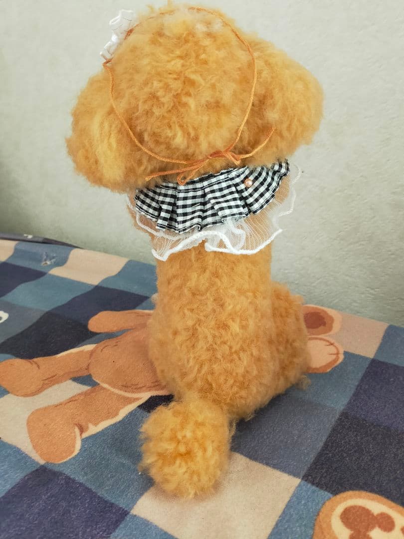 シュリママ♡トイプードルちゃんちょうだいポーズ。直立。おまけ付き♡