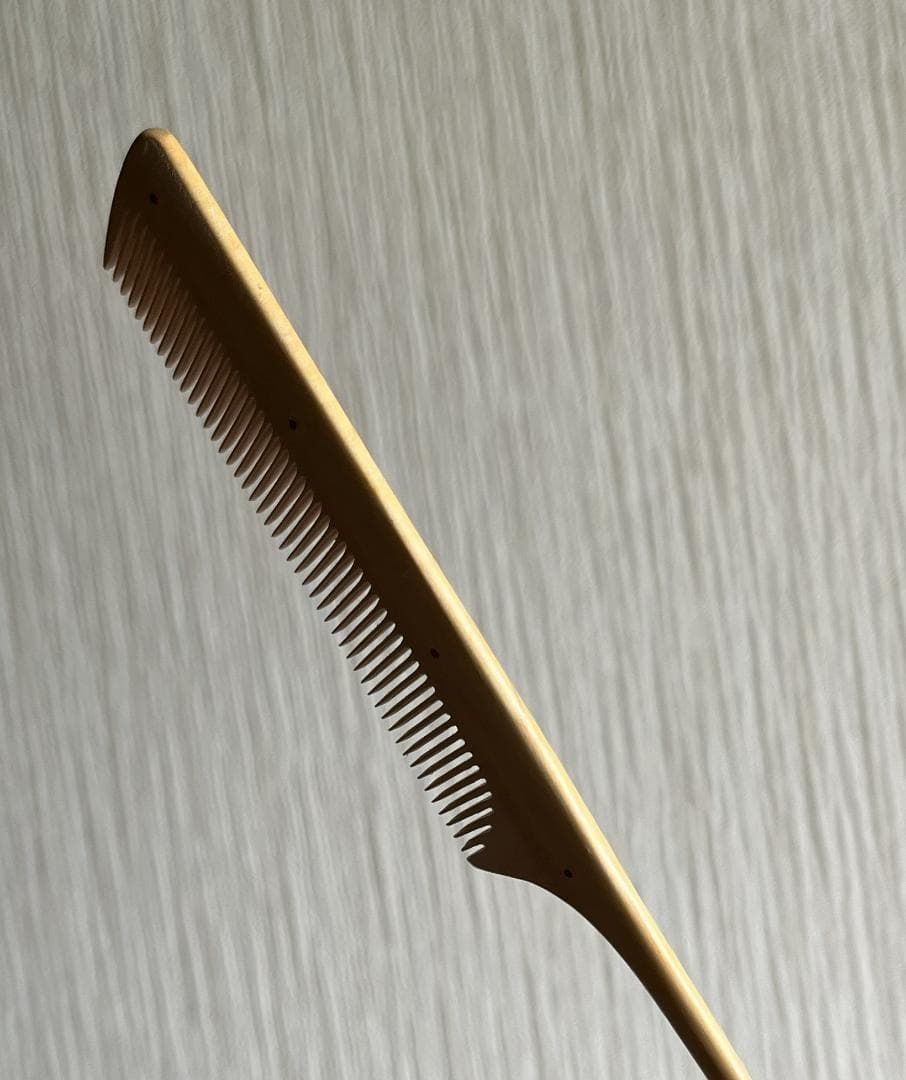 つげ櫛　ケース箱入り　２本