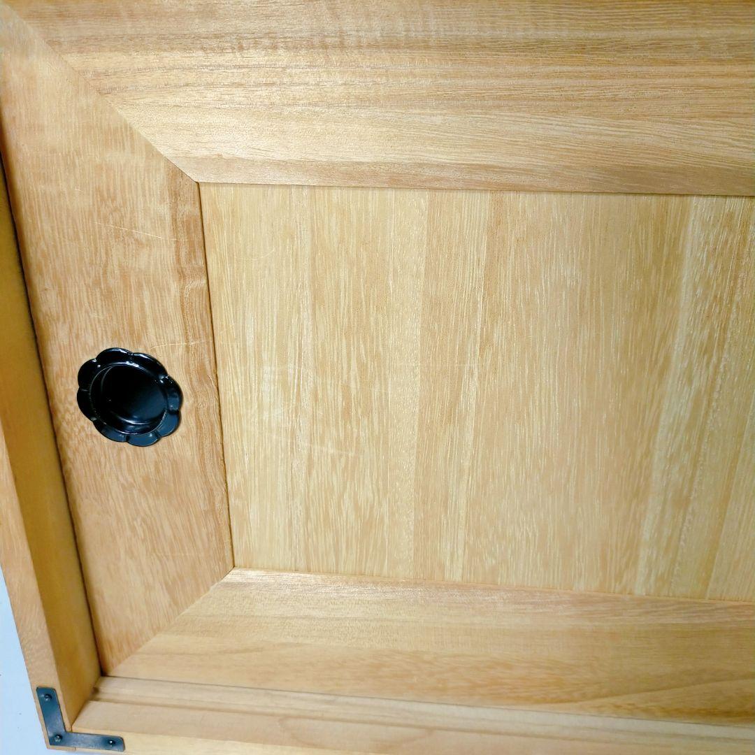 ヴィンテージ 桐箪笥 天然木 整理箪笥 引き戸収納 木製 和タンス チェスト①