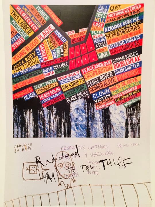 レディオヘッド「ヘイル・トゥ・ザ・シーフ」リトグラフ8枚セット