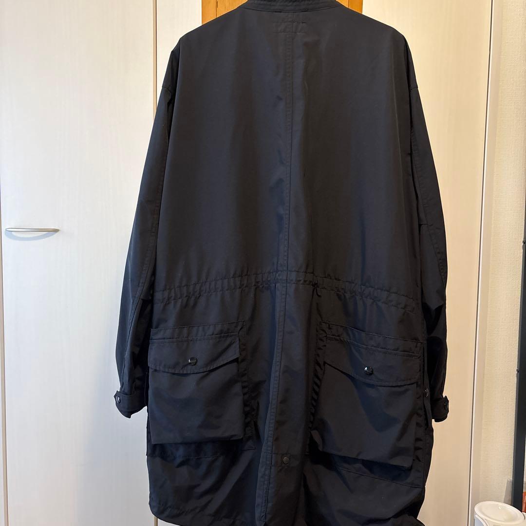 SASSAFRAS Digs Crew Coatブラック モッズコート Lサイズ