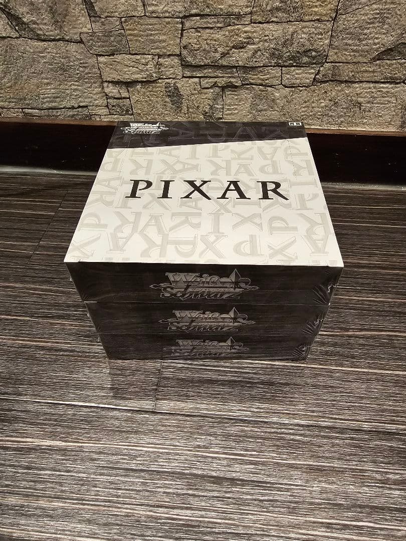 ヴァイスシュヴァルツ　PIXAR 3箱セット　シュリンク付き