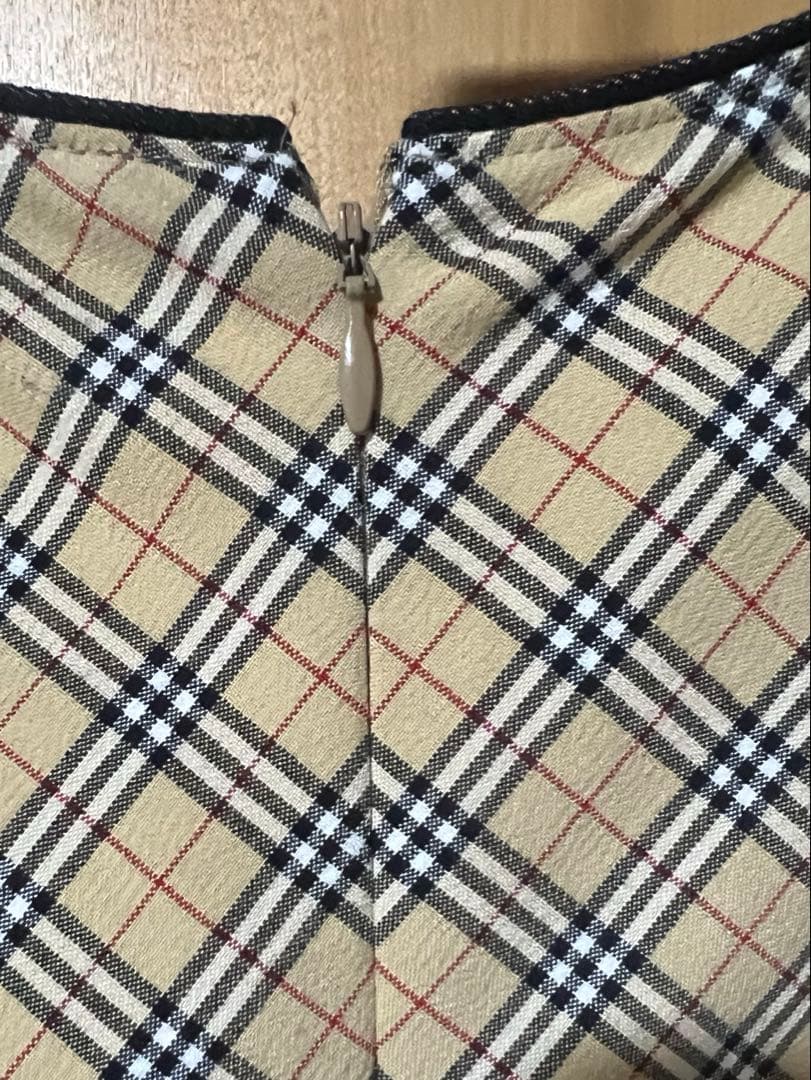【極美品】BURBERRY ブルーレーベル　ノバチェック柄　ワンピース　38 M