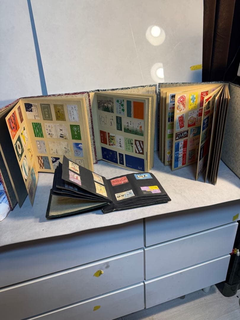 昭和レトロ 紙もの広告帳 マッチラベル コレクション 全4冊 まとめ