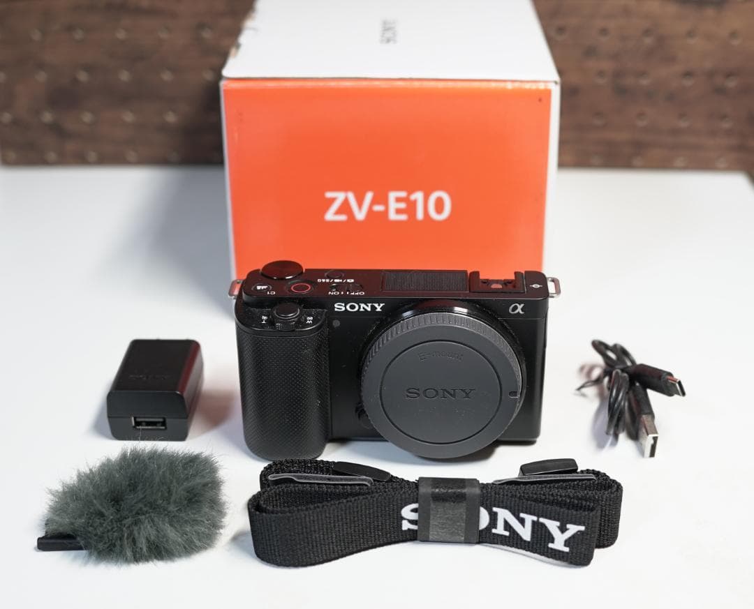 【中古】 【良品】 ソニー VLOGCAM ZV-E10 ボディ ブラック