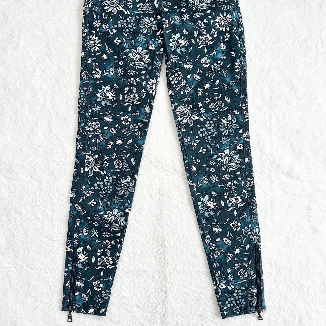 極美品✨LOUIS VUITTON ルイヴィトン 花柄 パンツ LVロゴ 総柄