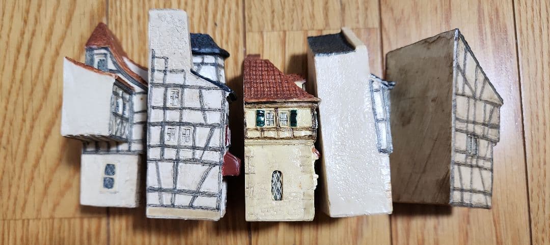 【期間限定】J.Carlton ミニチュアハウス 5点セット ヴィンテージ