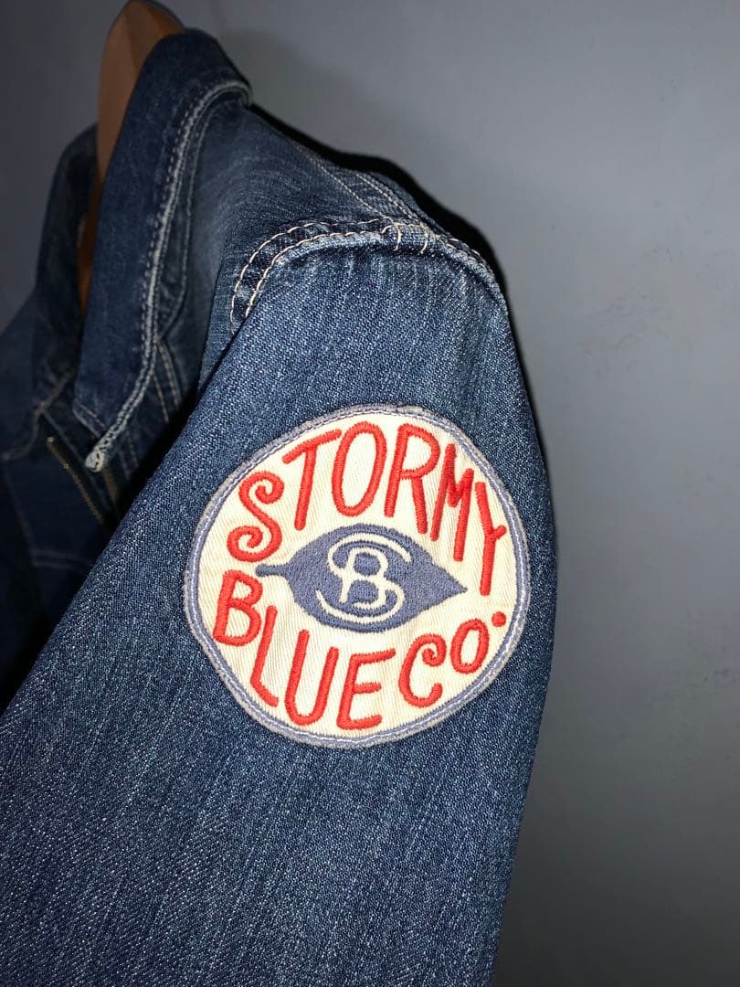 Pherrow's Stormyblueシリーズデニムジャケットサイズ40