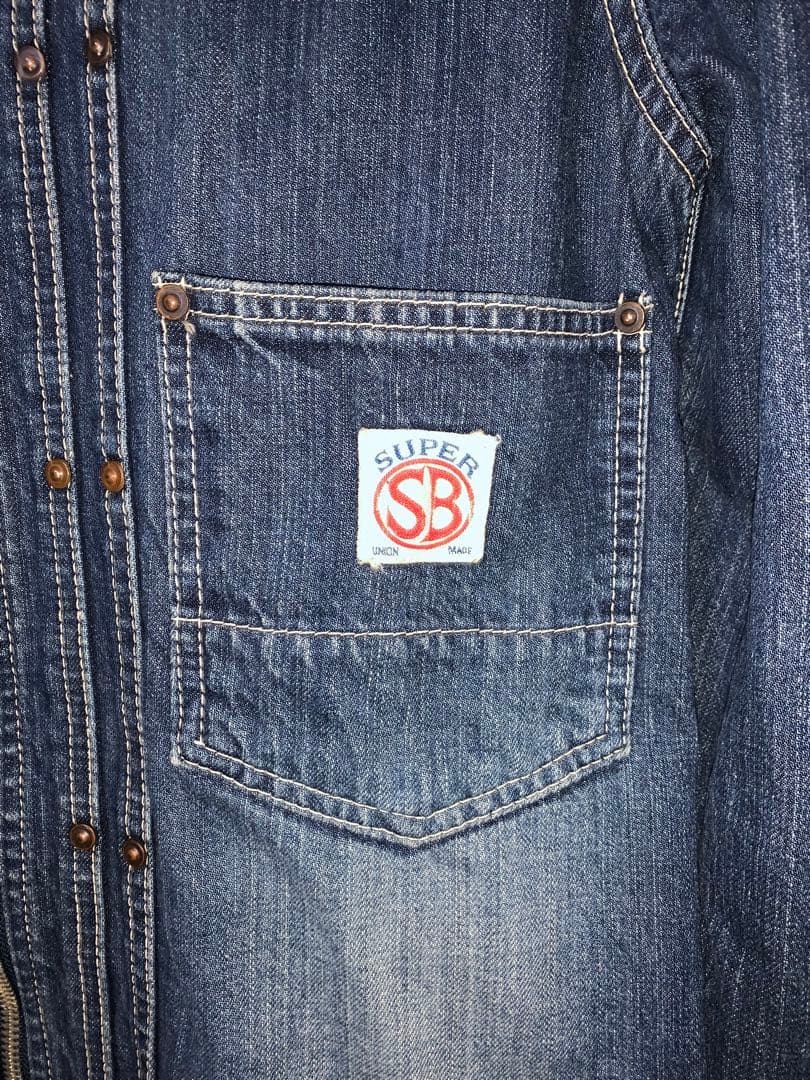 Pherrow's Stormyblueシリーズデニムジャケットサイズ40