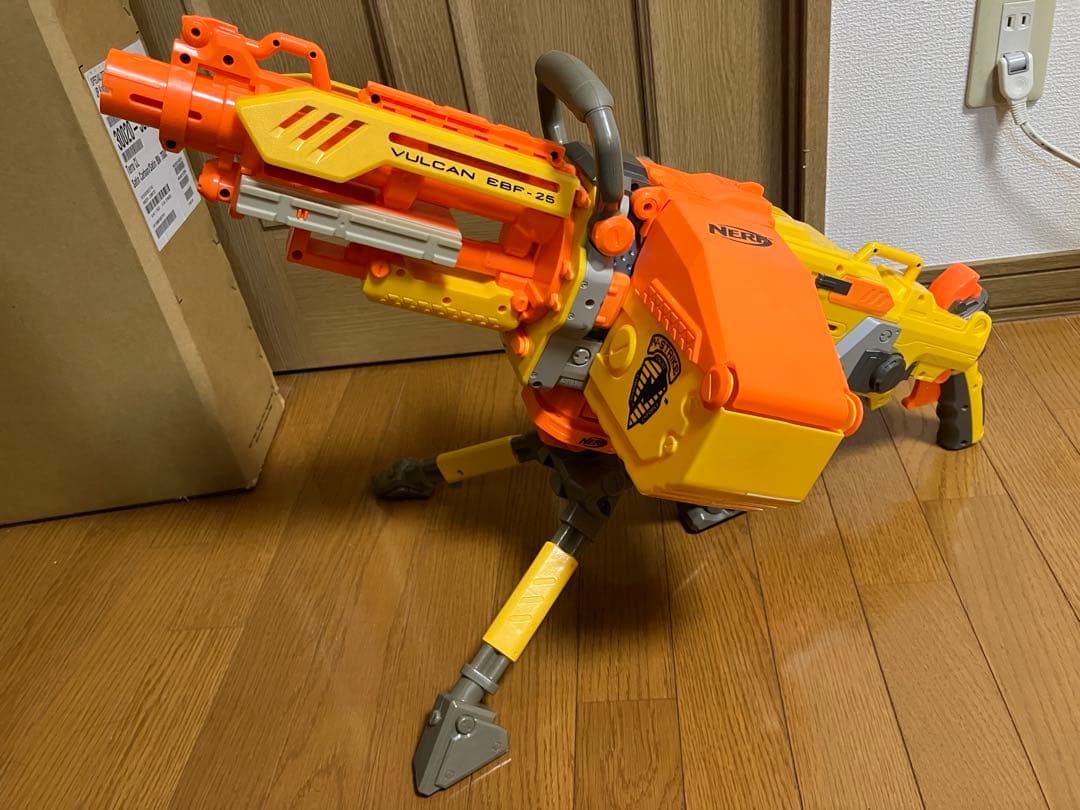 nerf N-STRIKE EBF-25 バルカン　箱以外完品　動作確認済み