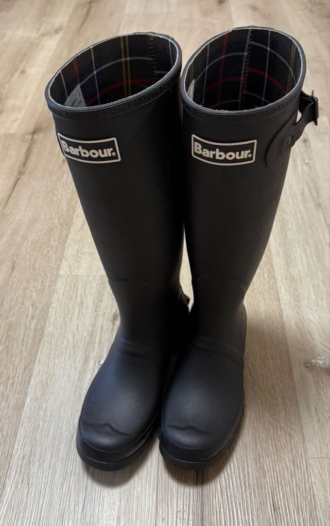 BARBOUR Bede サイドストラップ レインブーツ