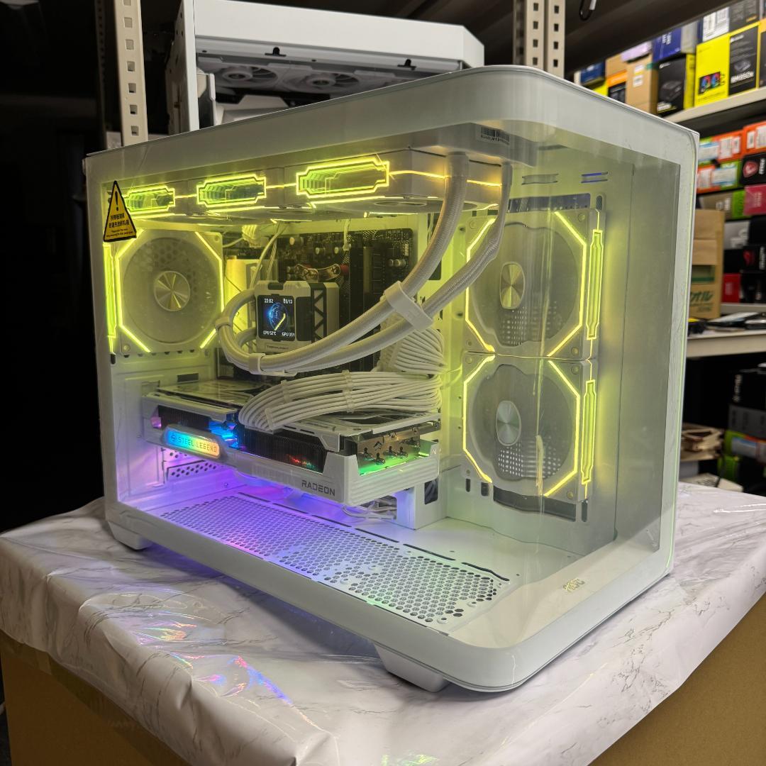 全て新品ゲーミングPC/Ryzen 9 5900X 9070XT 32GB1TB