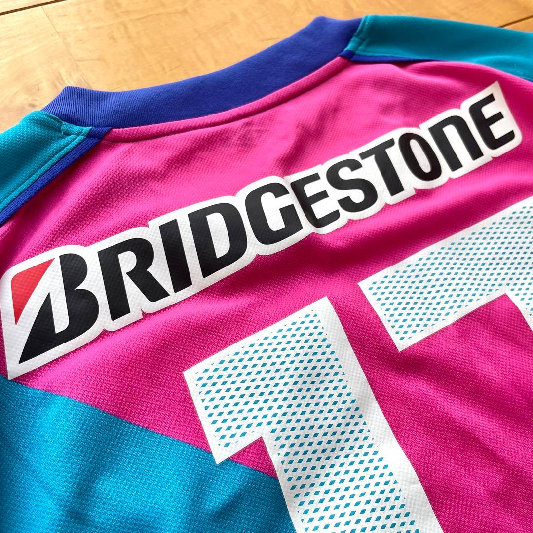 UMBROアンブロ2012サガン鳥栖半袖ユニフォームM-Lサイズ17番サポーター