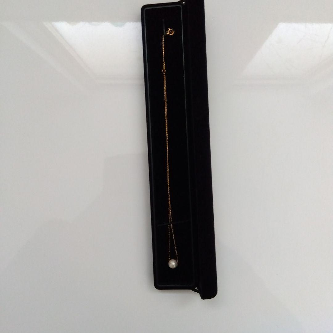 真珠ペンダントネックレス　40cm