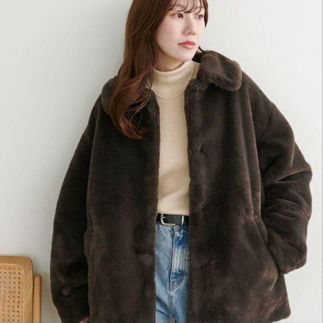 discoat ファージャケット Mサイズ