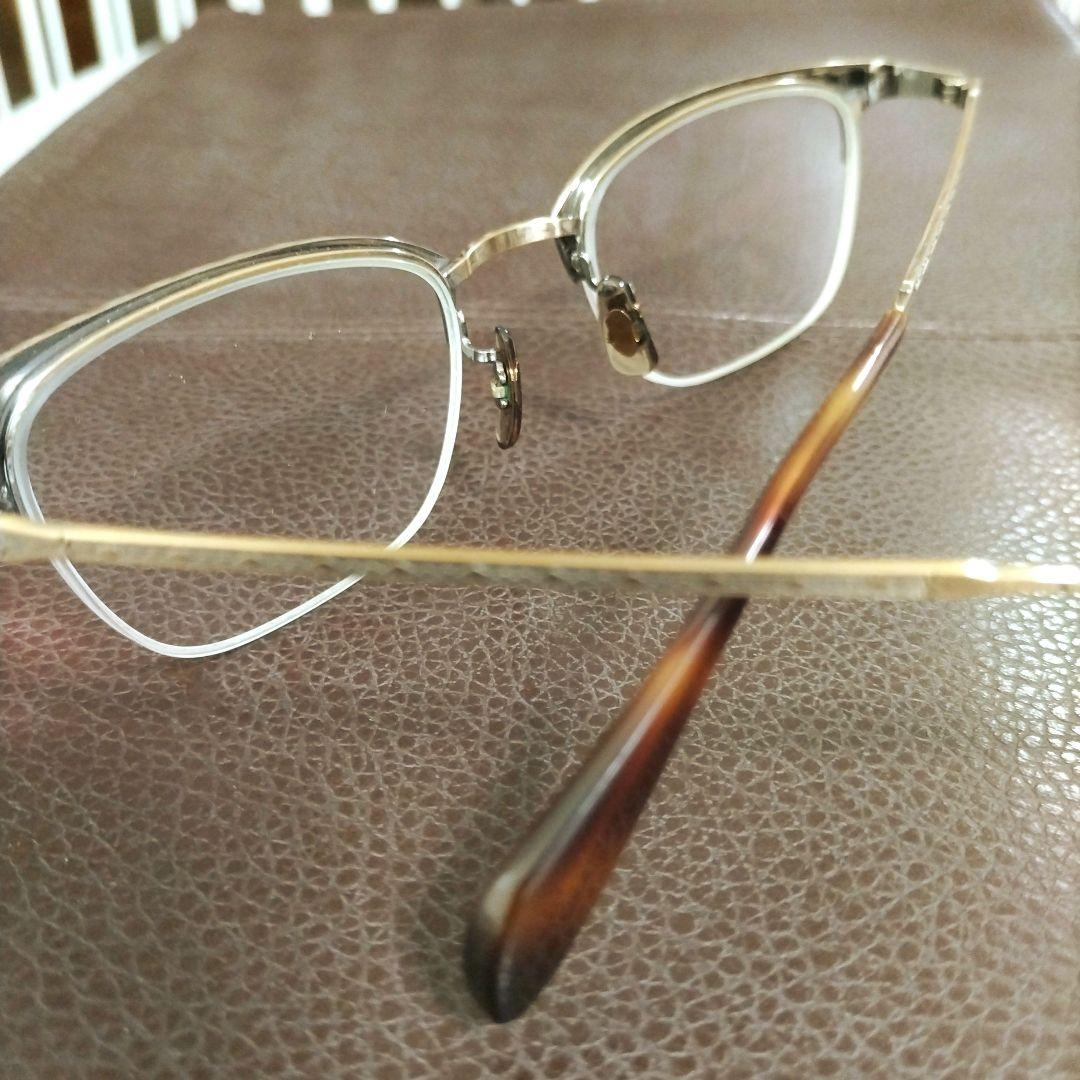 オリバーピープル メタルフレーム オーバルレンズ メガネ