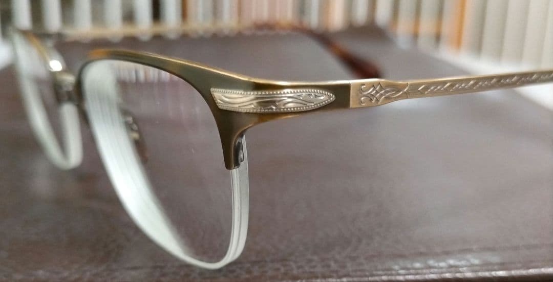 オリバーピープル メタルフレーム オーバルレンズ メガネ