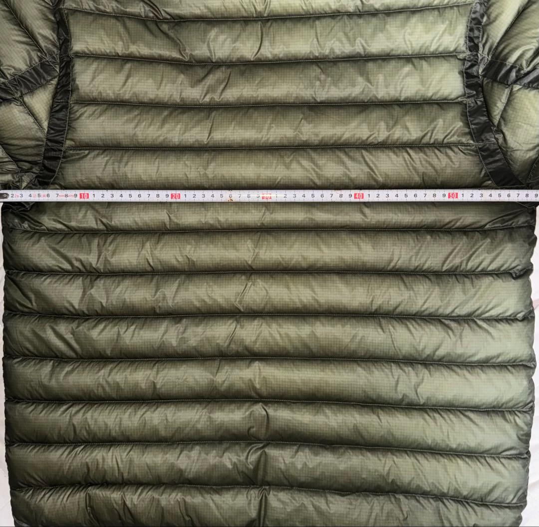 D.D. SHELL GOGGLE DOWN JACKET L グリーン