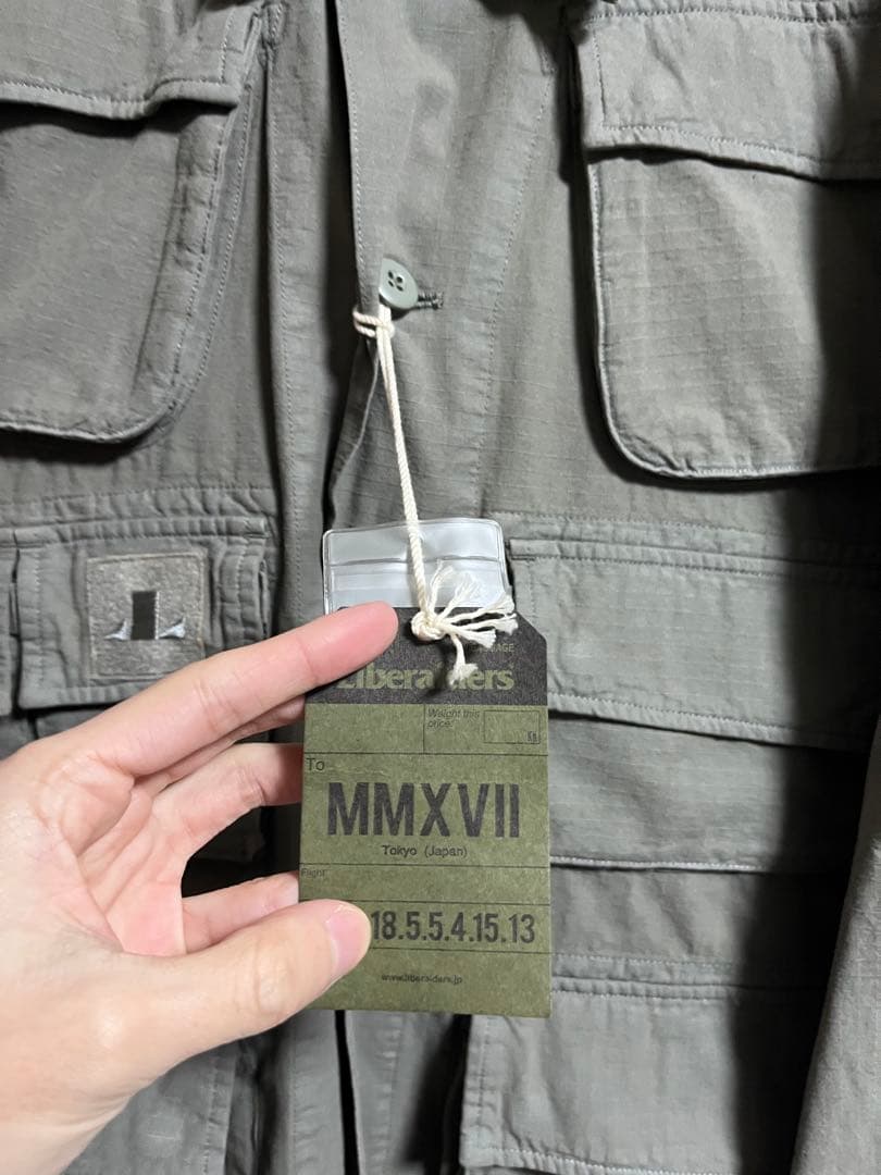 ジャケット・アウター LIBERAIDERS RIP STOP FATIGUE JACKET