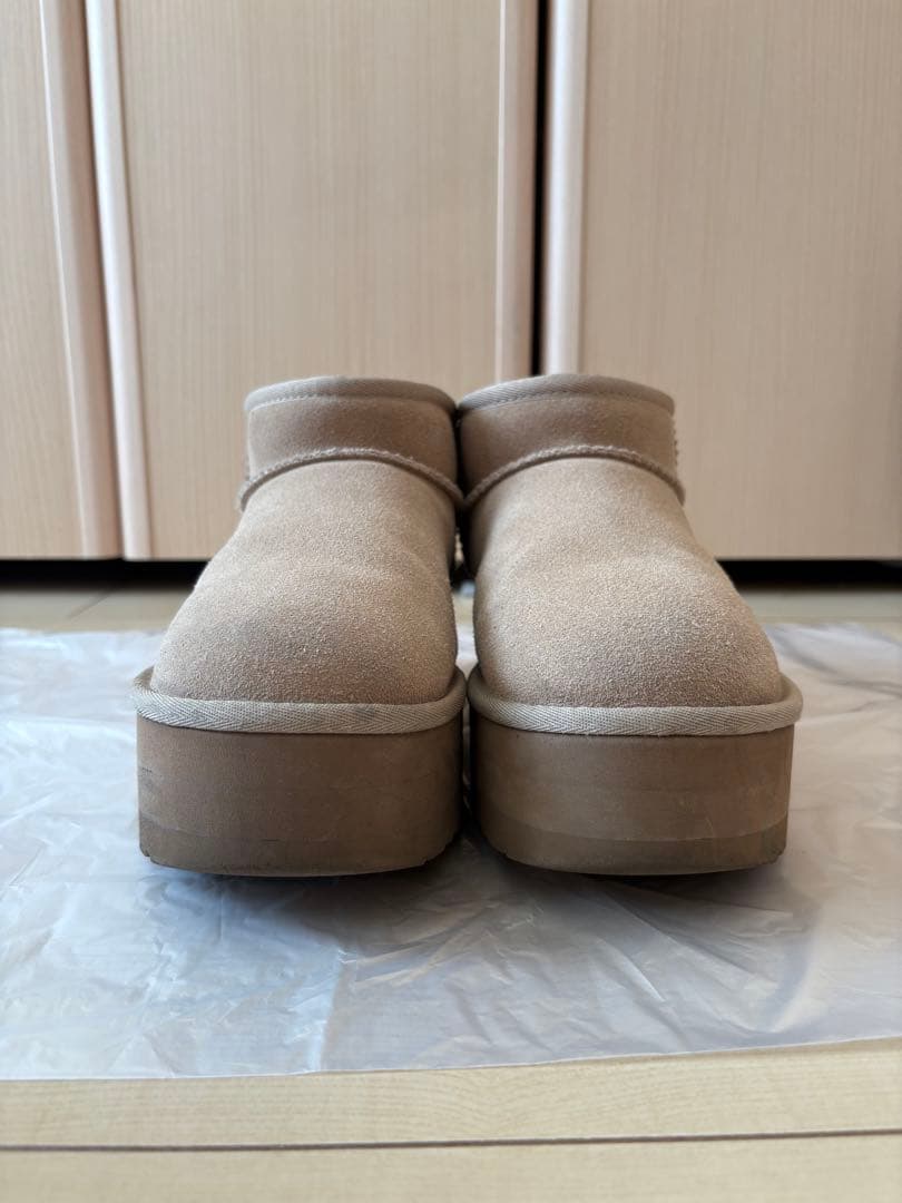 UGG W CLASSIC ULTRA MINI PLATFORM 厚底Sand