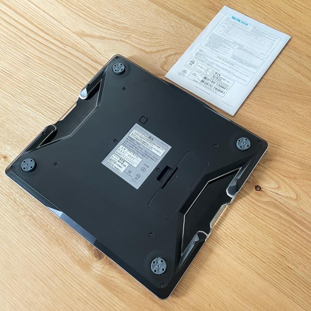 タニタ インナースキャンデュアル RD-915L BK（メタリックブラック）