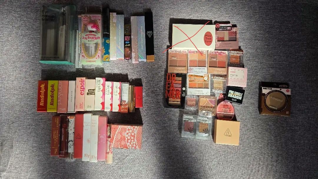 値下げ！！♡５０点♡エスポア　ロムアンド　プチプラ　コスメ　まとめ売り