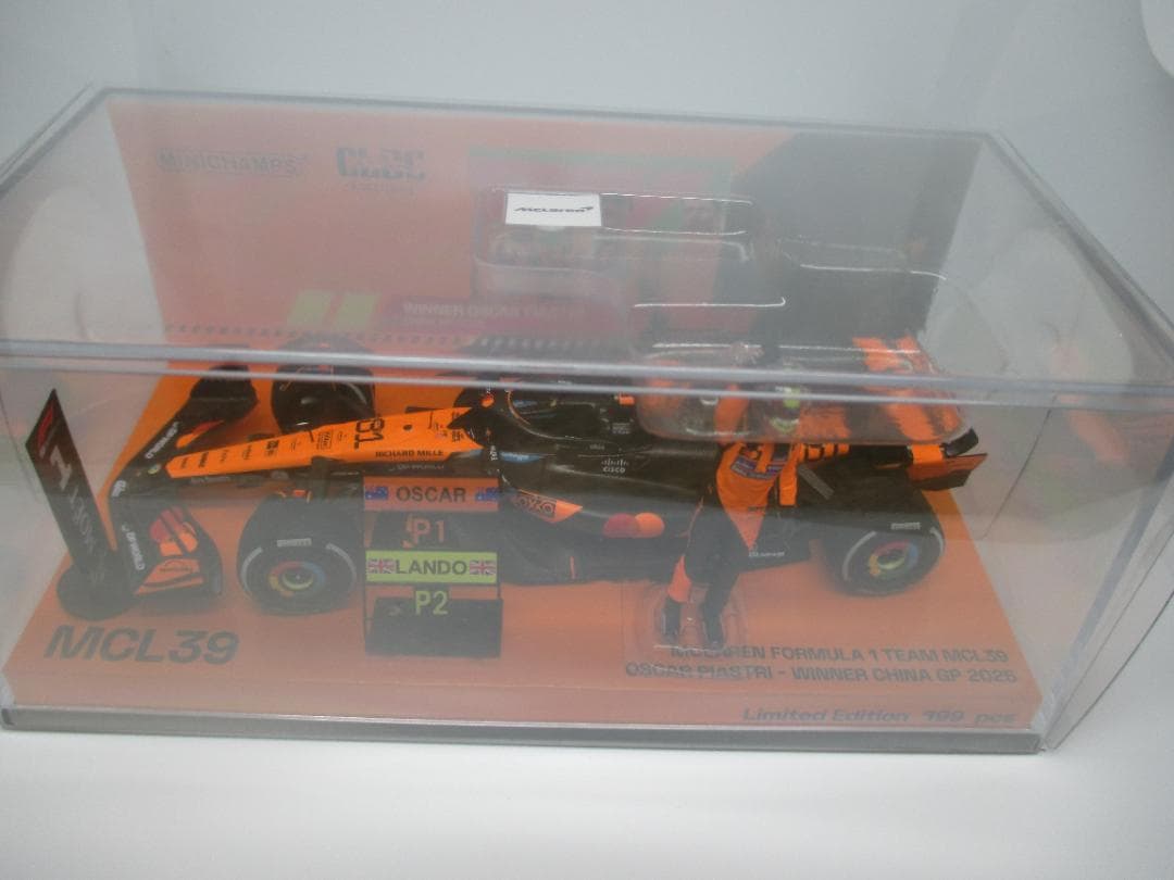 CLDC特注マクラーレン MCL39 ピアストリ 中国GP 2025 ウィナー