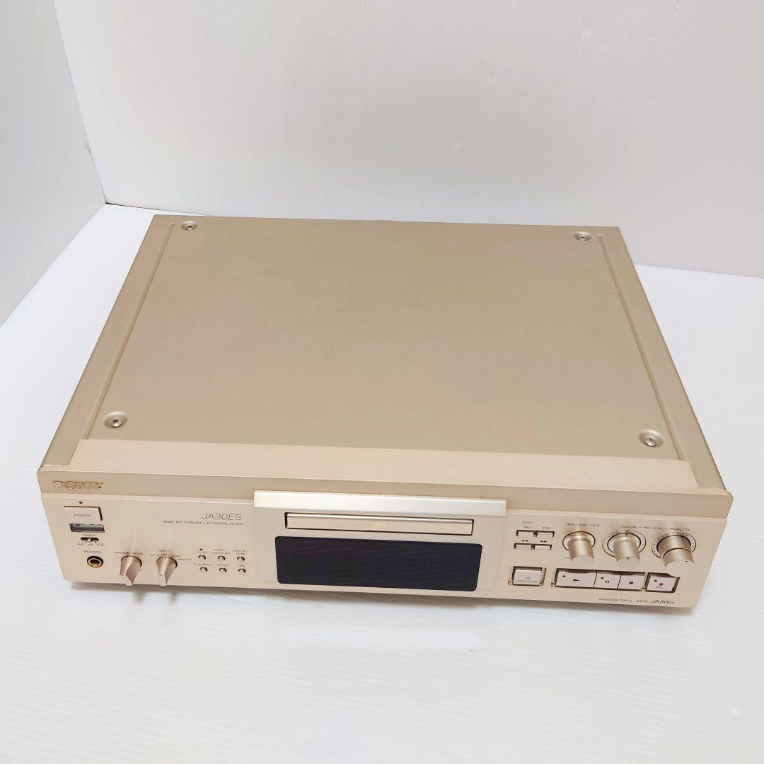 SONY MDS-JA30ES CDプレーヤー ゴールド　ジャンク
