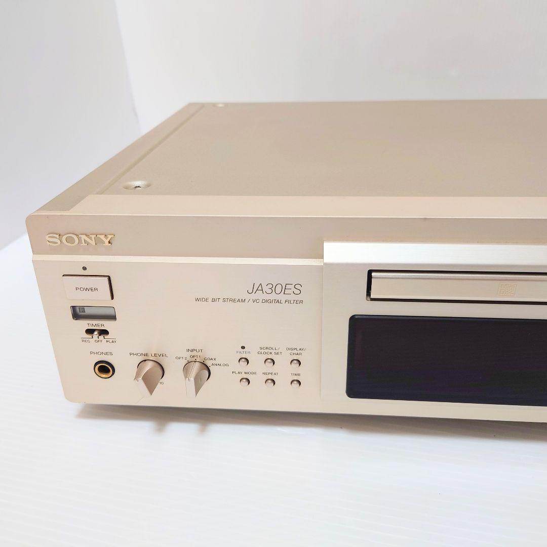 SONY MDS-JA30ES CDプレーヤー ゴールド　ジャンク
