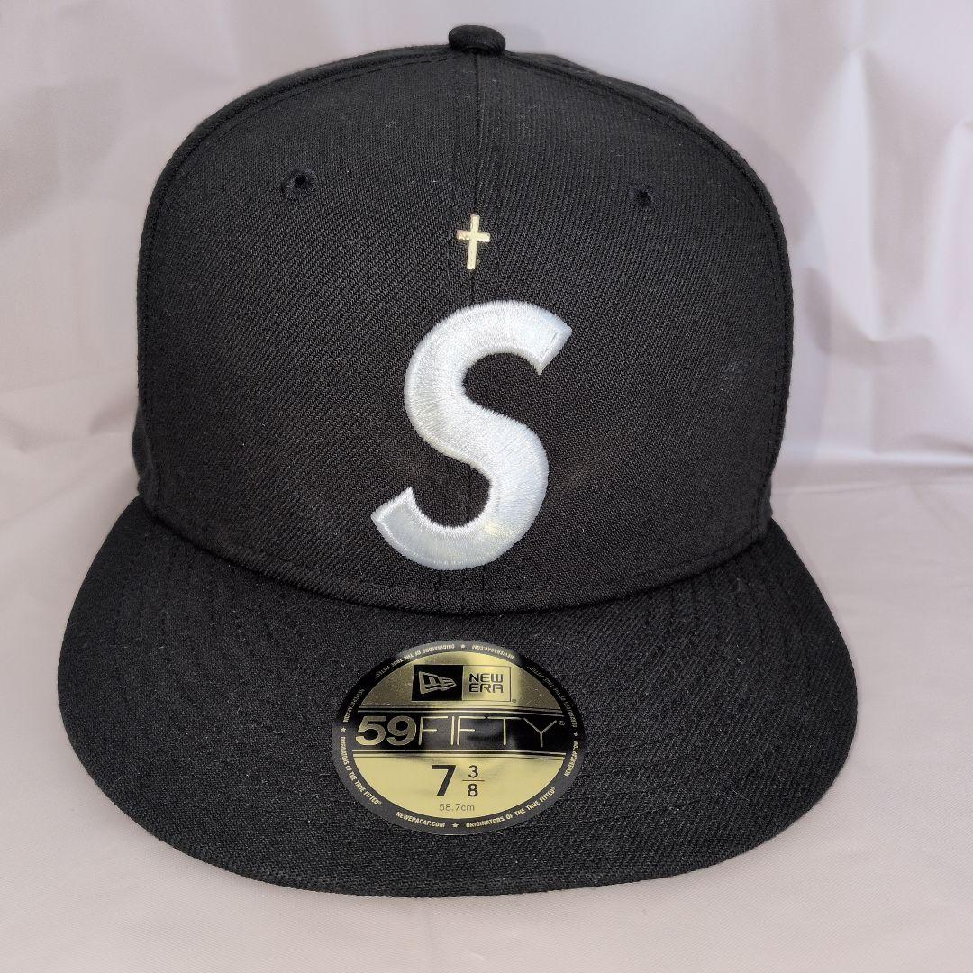 サ*ル様 Supreme 59FIFTY ブラックキャップ 7 3/8