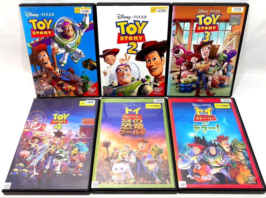 トイ・ストーリー【DVD】6作品セット