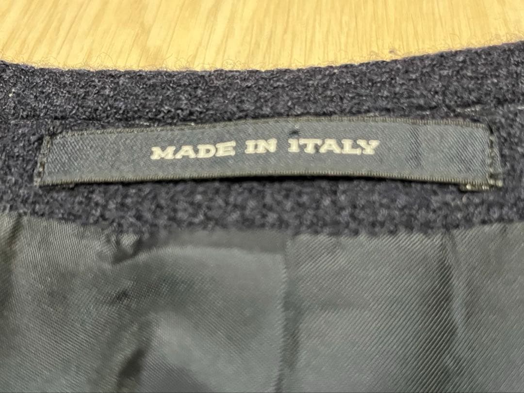 TAGLIATORE 2釦シングルアンコンジャケット ネイビー サイズ48/7R