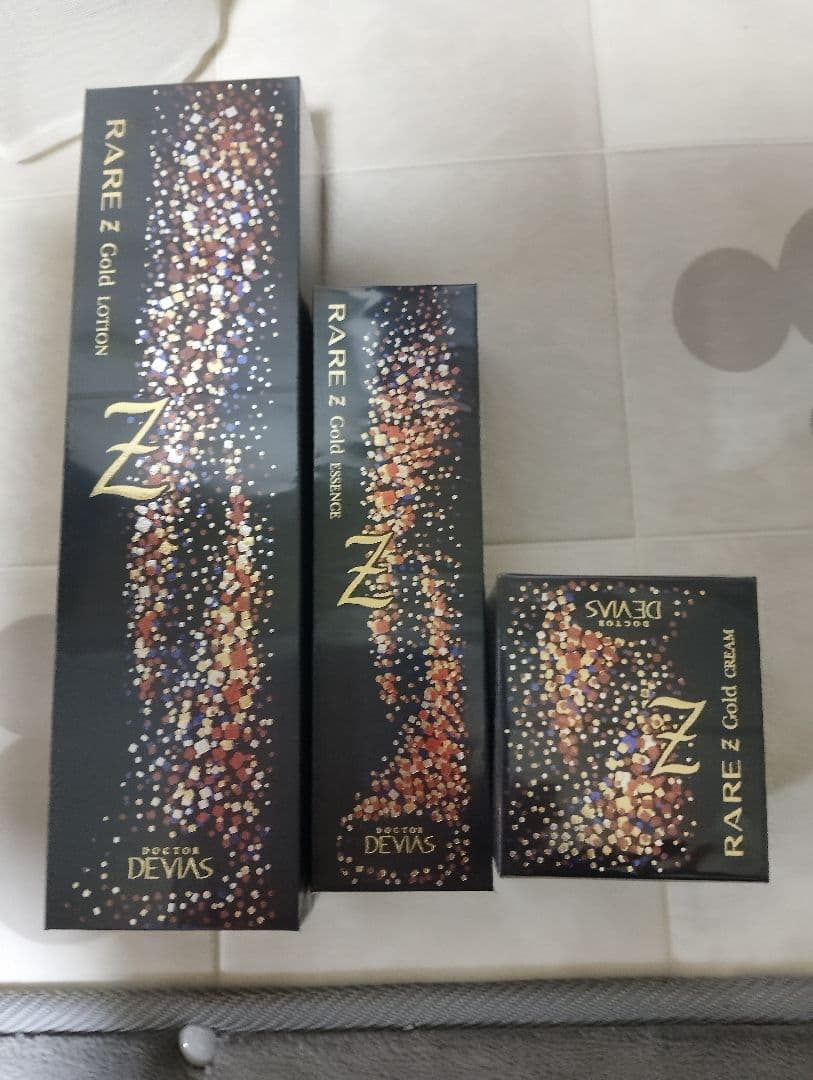 RARE Z Gold Lotion, Mask, Cream セット
