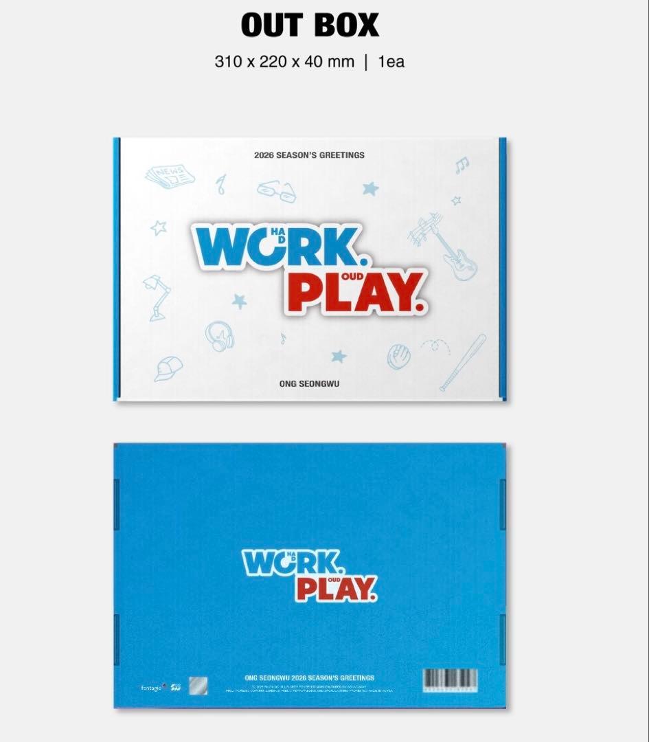 『オンソンウ　シーズングリーティング　2026』オン・ソンウ