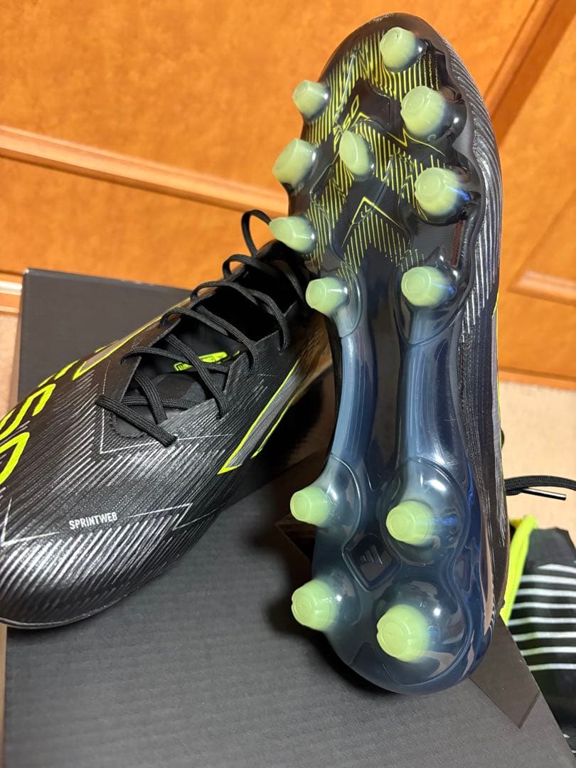 アディダス　F50エリート　黒　25cm