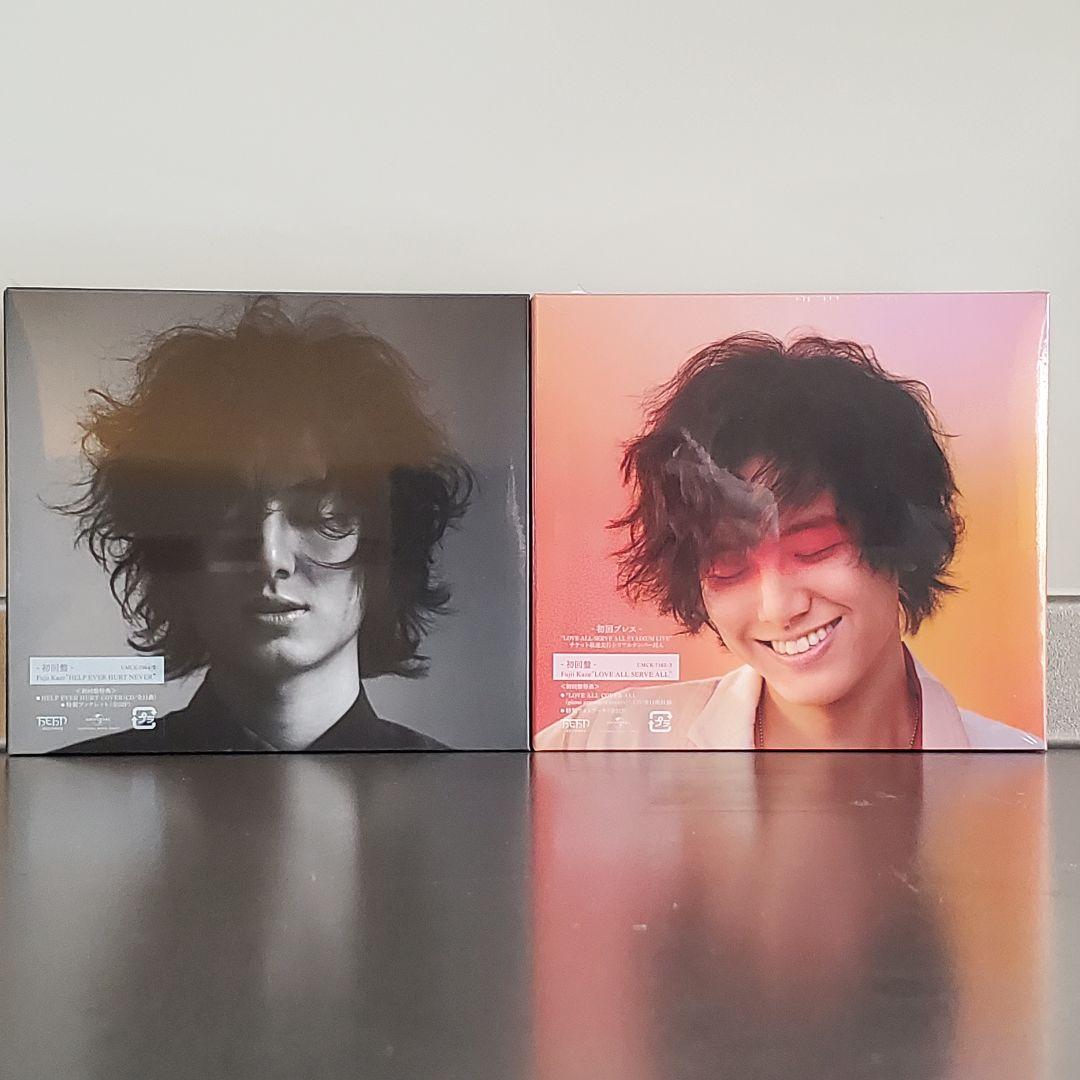 新品未開封 初回限定盤セット 藤井風 HELP EVER HURT NEVER
