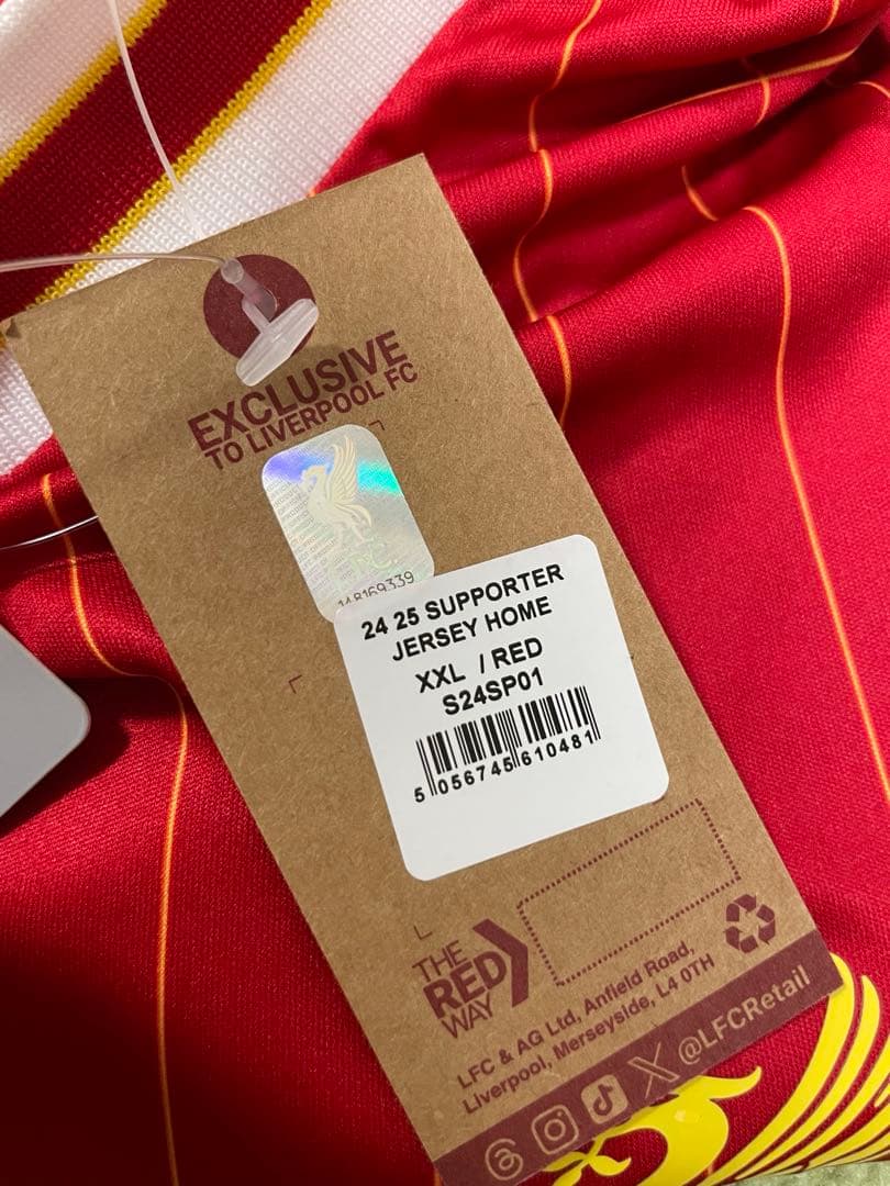 リバプールFC 来日記念 ユニフォーム モハメドサラー XXL リヴァプール