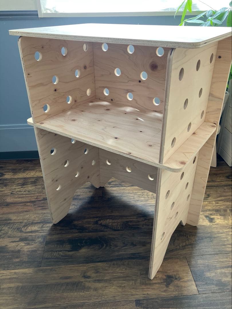 【カインズ】持ち運びできるカウンターテーブルS ×2個セット