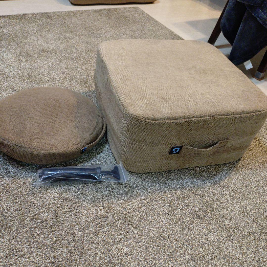 ジムテリア シェイプディスク、シェイプキューブ トランポリン セットで！ブラウン