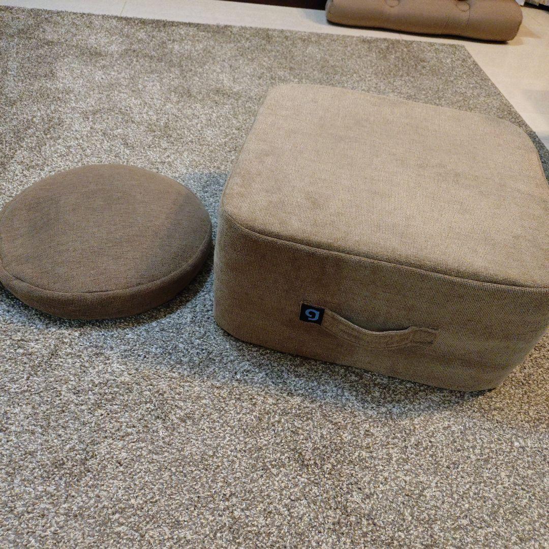 ジムテリア シェイプディスク、シェイプキューブ トランポリン セットで！ブラウン