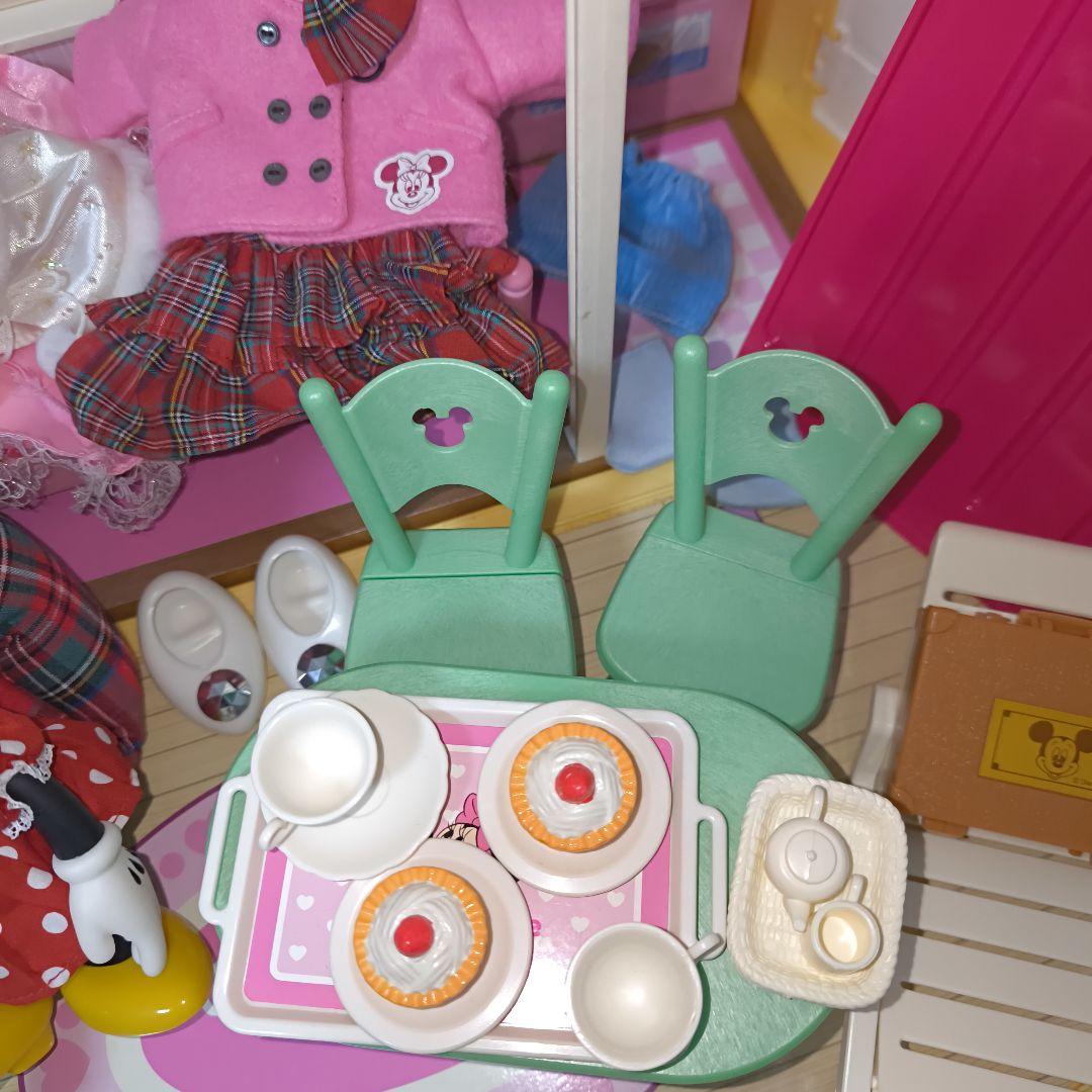 ミッキーミニーディズニーファッションクラブ　タカラ着せ替え人形　森の小さなホテル