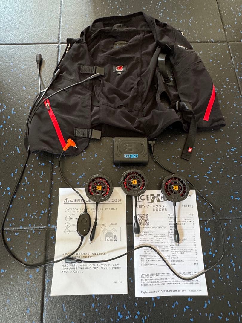 BURTLE F 2025年 IC101S ペルチェベスト フリーサイズ