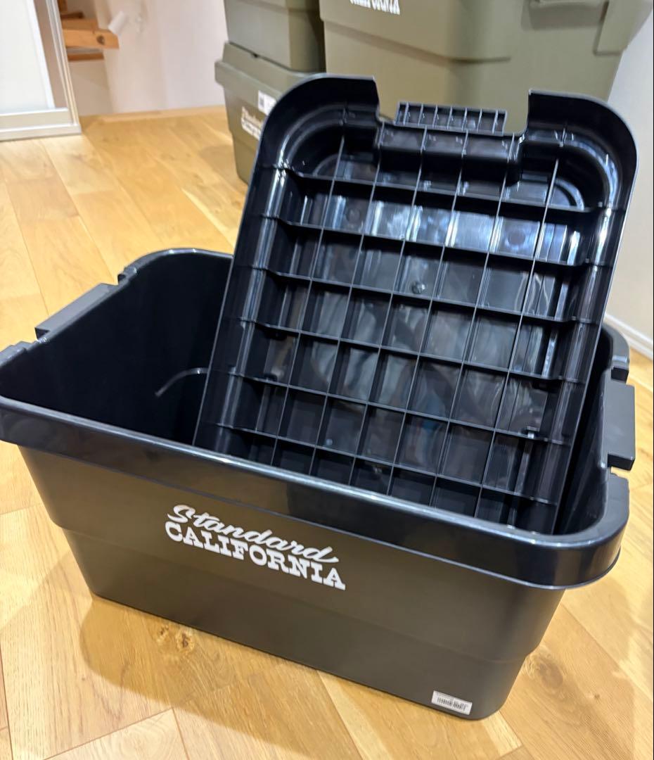 スタンダードカリフォルニア　コンテナボックス　美品