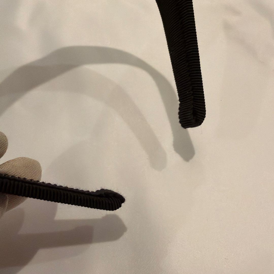 【美品】Ferragamoフェラガモ カチューシャ 黒 正規品