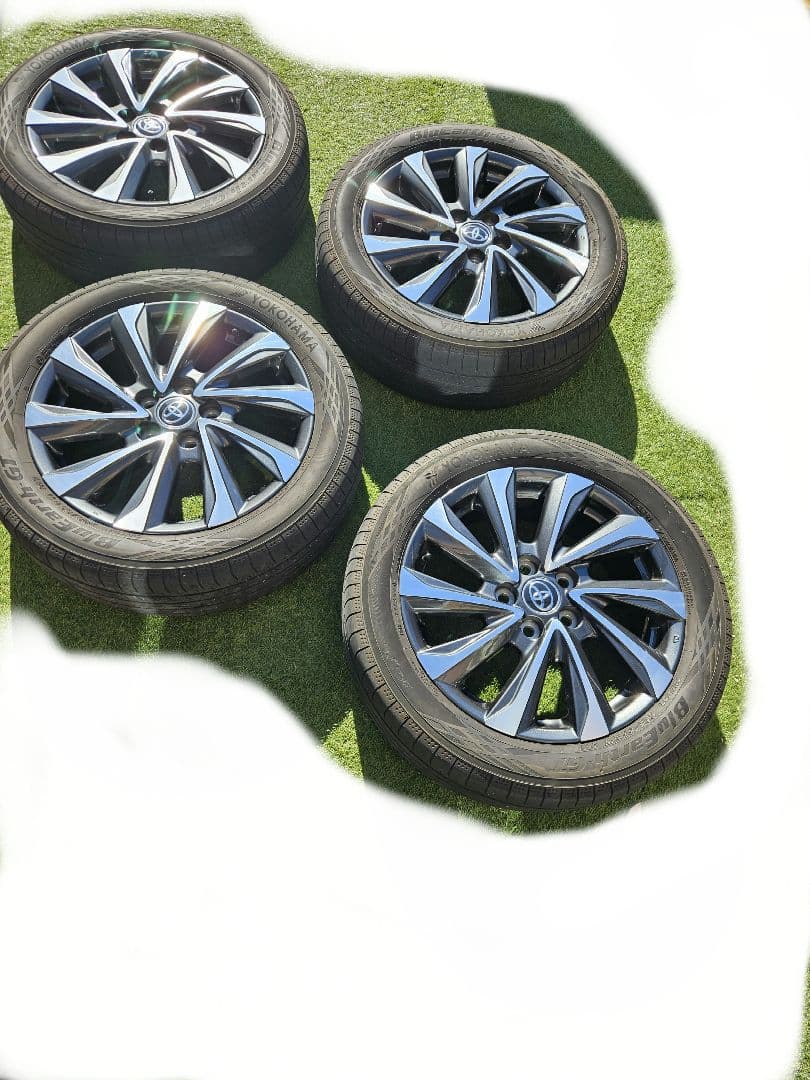 トヨタ　ヴォクシー90　純正Yokohamaタイヤ付きホイールセット 17インチ