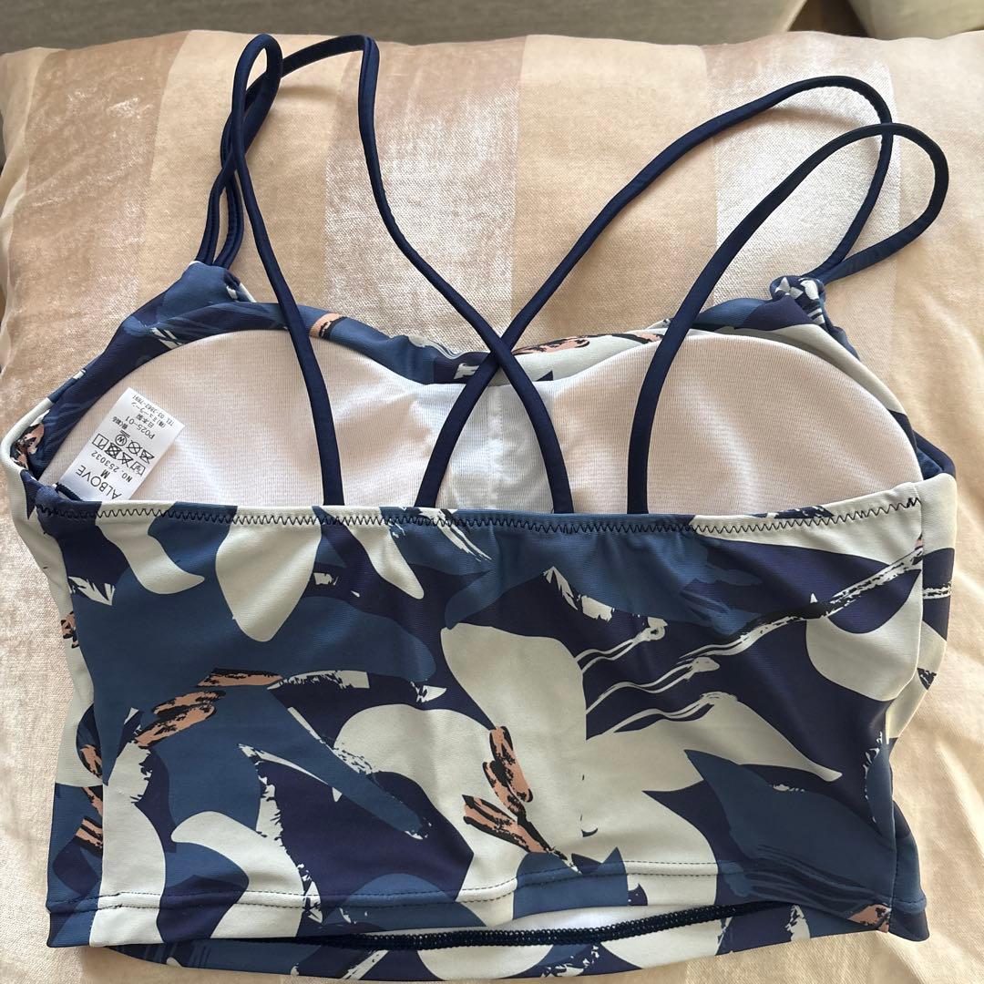 ちーやんサマリー専用 ALBOVE 花柄 セパレート水着 ブルー系