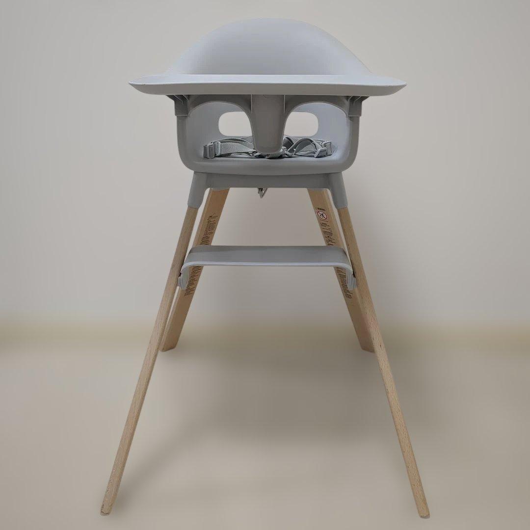 STOKKE　クリック　ハイチェア　グレー　ベビーチェア　簡単組み立て